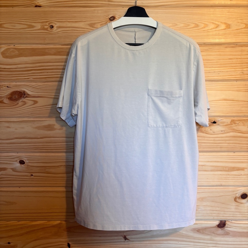 Men’s lululemon Fundamental Pocket T-Shirt in Bone